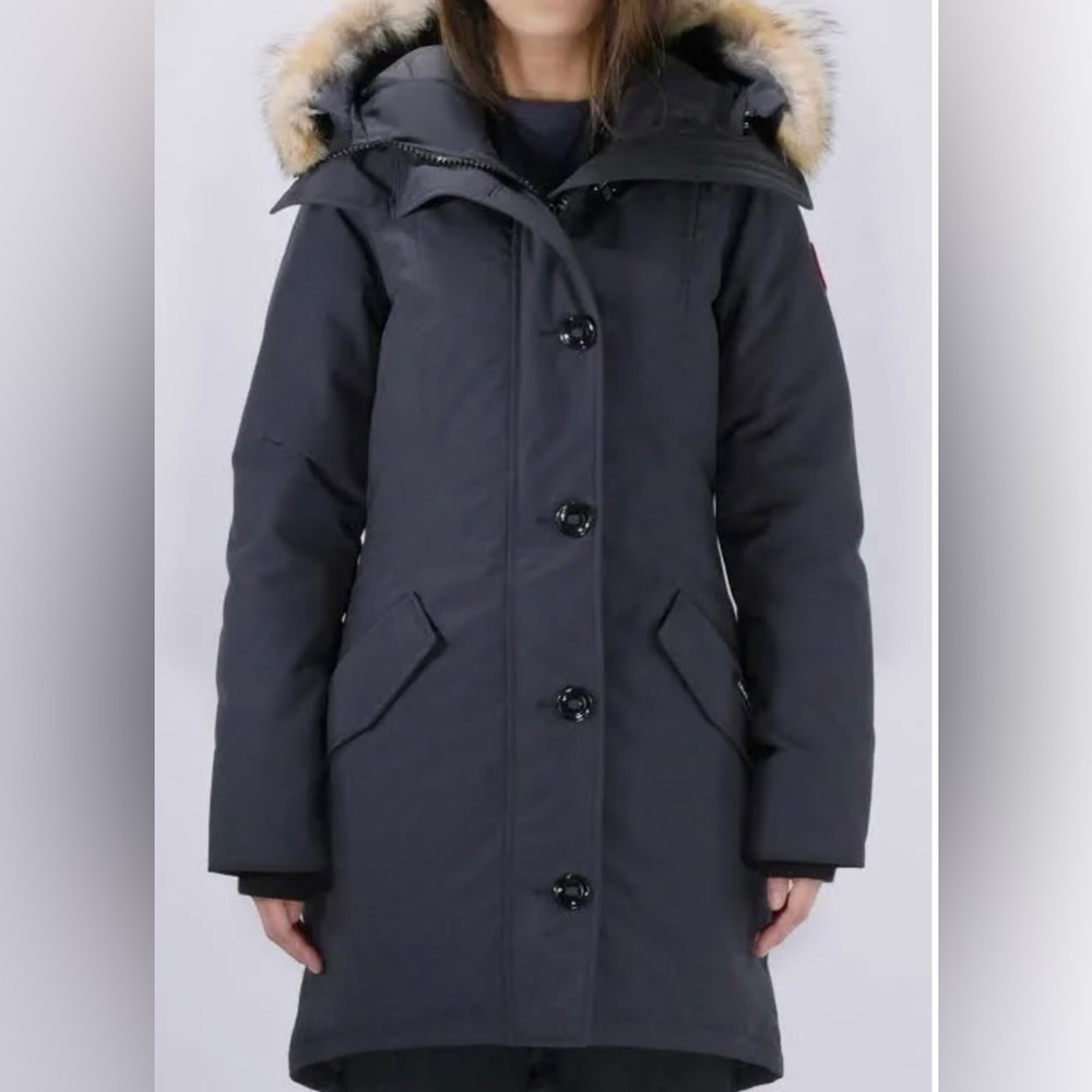 Canada Goose, S, Navy Blue, Women’s Rossclair Parka